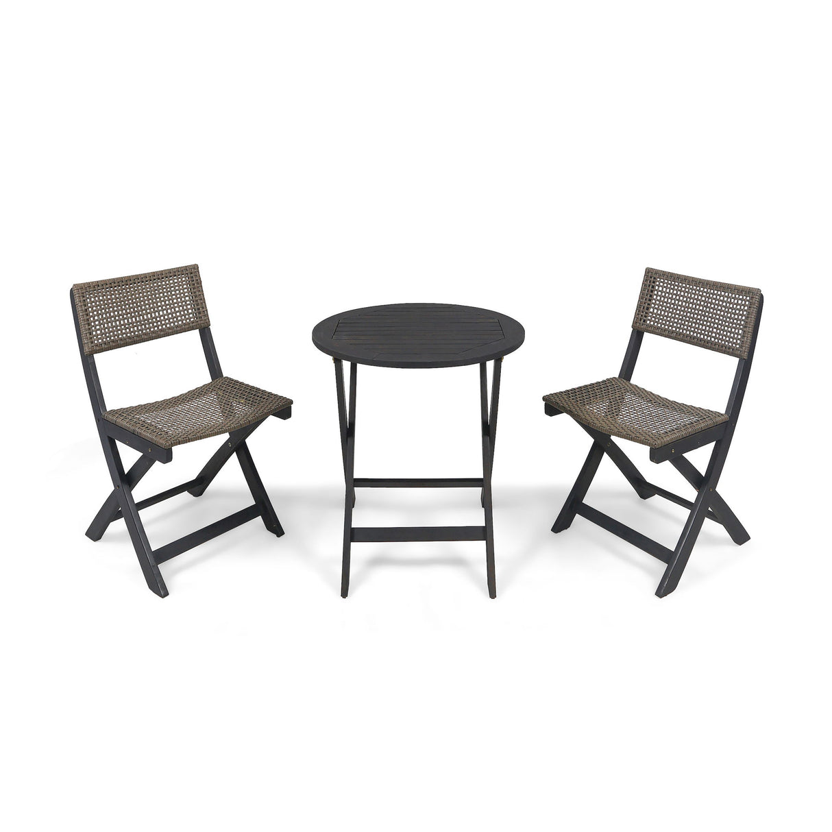 Evergreen - Outdoor Dining Set With Dining Table And 2 Chair