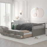 Twin Size Daybed With Trundle And Drawers