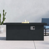 Propane / Gas Outdoor Fire Pit Table Durable Construction