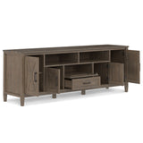 Ela - TV Media Stand - Smoky Brown