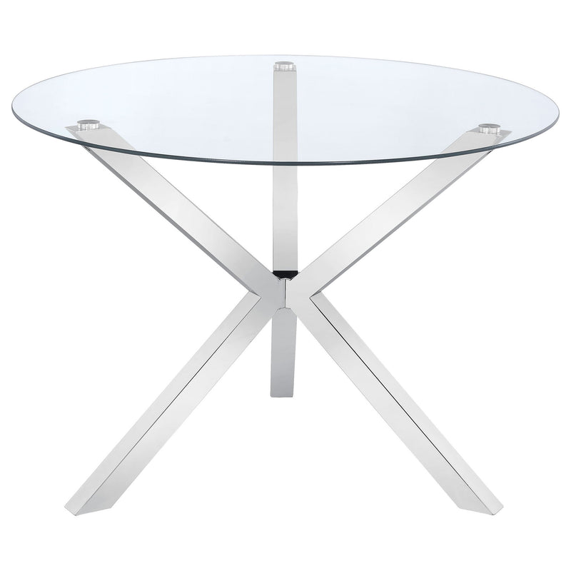 Isolde - Dining Table - Chrome