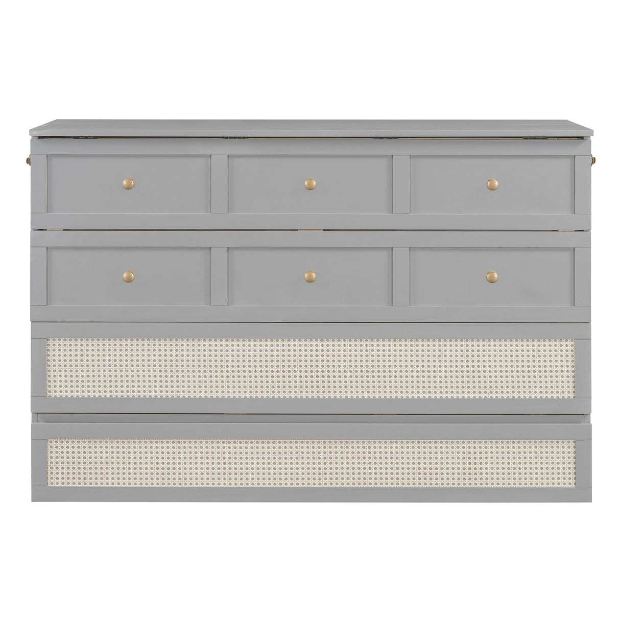 Murphy Bed With Large Drawers, Space Saving Design