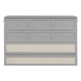 Murphy Bed With Large Drawers, Space Saving Design
