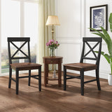 Plethora - Dining Chair With X Shaped Back (Set of 2)