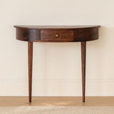 Backless Mounted Console - Brown