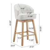 Swivel Counter Stools (Set of 2)