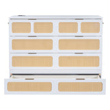 Classic Stylish Murphy Bed With Large Drawers