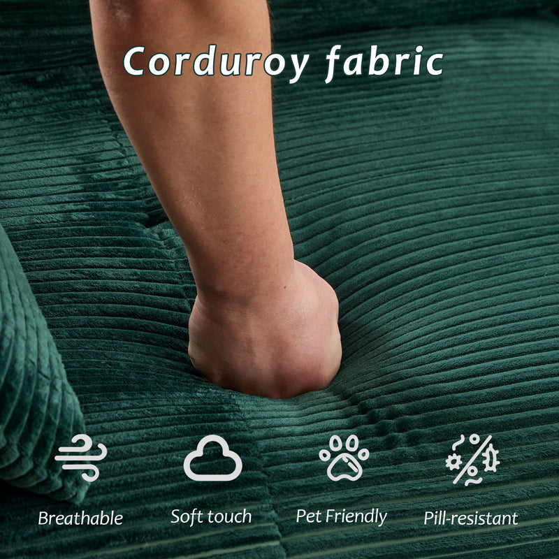 Single Chaise Longue With Movable Ottoman For Living Room