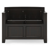 Amherst - Small Transitional Entryway Storage Bench