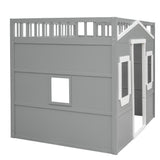 Elegant House Loft Bed With Ladder