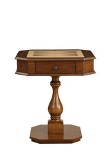 Bishop - Reversible Chess Checker Game Table With Game Tray (Chess Fingures Not Included)