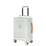 20" Carry On Luggage Lightweight Suitcase Tsa Lock, USB Port, Spinner Wheels