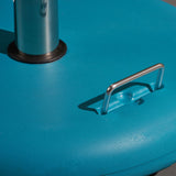 Wheelie - Round Umbrella Base With Stainless Steel Holder