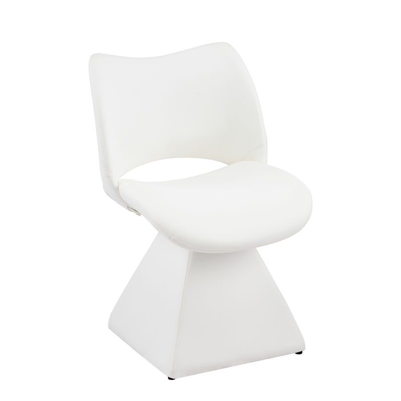 Modern Swivel Dining Chair With High Back