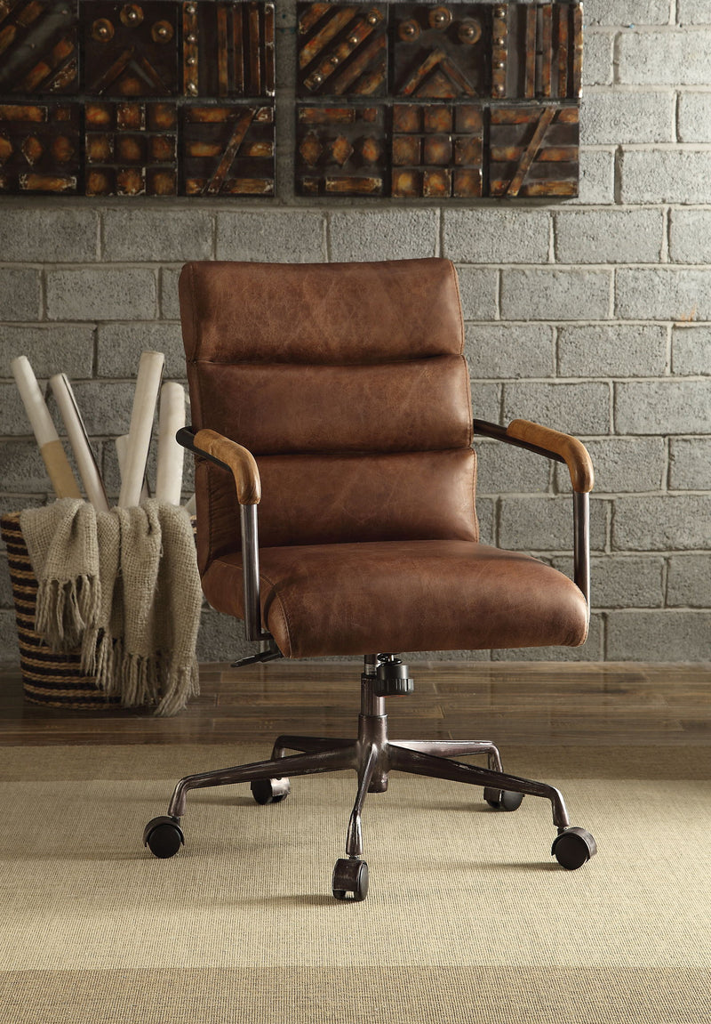 Harith - Retro Top Grain Office Chair