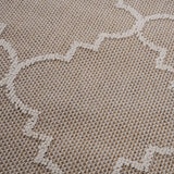 Guros - 5' X 7' Trellis Indoor / Outdoor Area Rug - Ivory