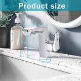 Modern Smart LED Bathroom Faucet With Temperature Digital Display And Pull Down Sprayer
