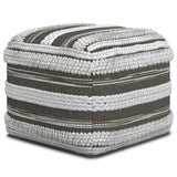 Sommer - Handcrafted Square Pouf