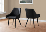 Upholstered Side Dining Chair For Dining Room (Set of 2)