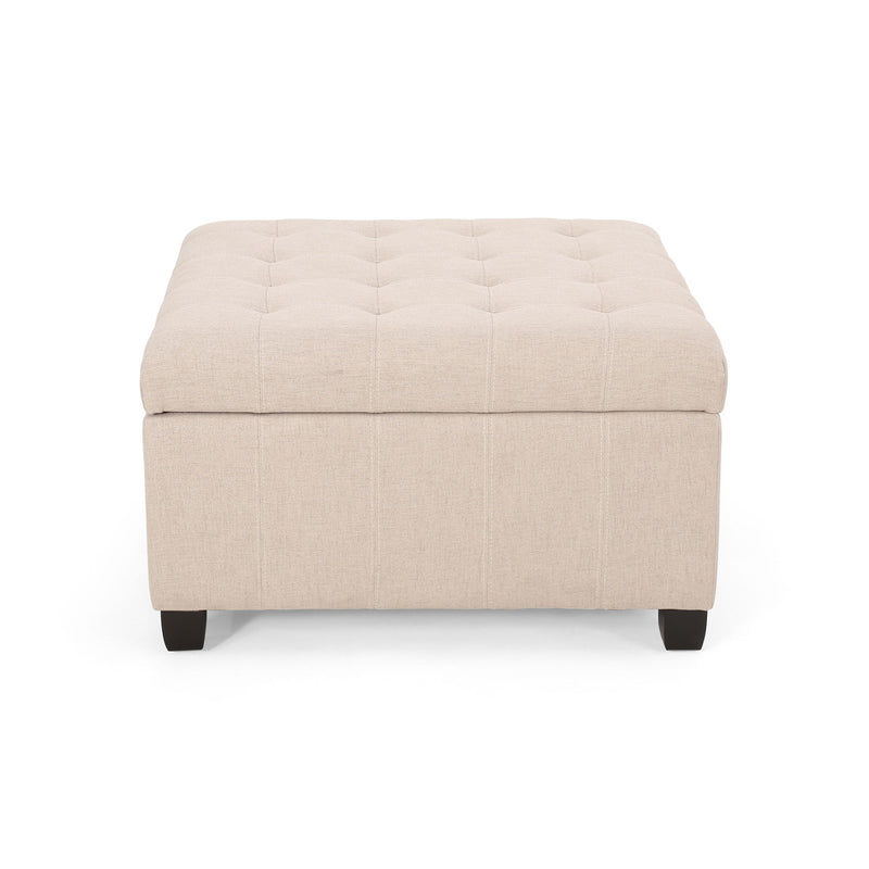 Isabella - Contemporary Ottoman With Storage