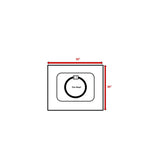 Outdoor Fire Pit For Outdoor Home Garden, Backyard Fireplace - Black