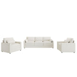 Cozy Sofa Set Oversized Comfy Cloud Sofa With Double Cushion