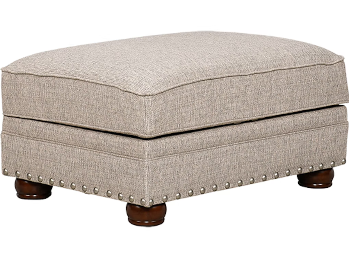 Farmington Buff Storage Ottoman —
